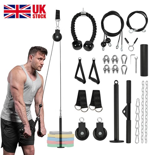 Home fitness pulley cable gym - fitness,